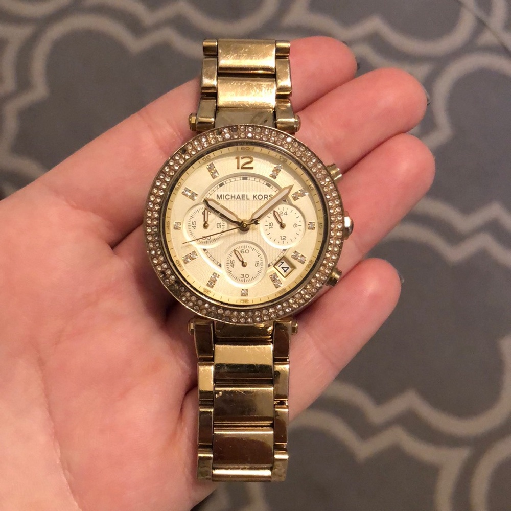 Michael Kors gold watch